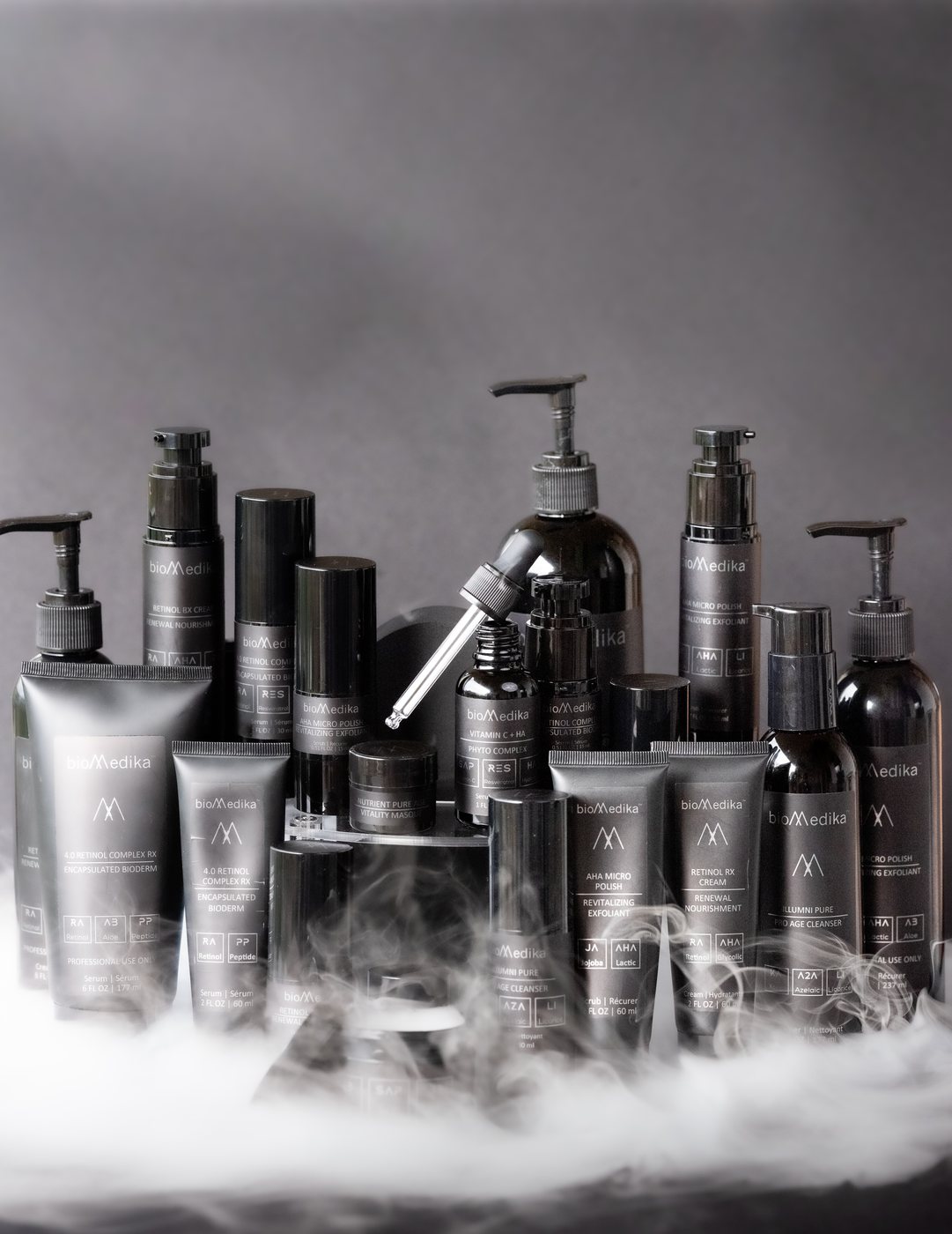 The BioMedika professional skincare range